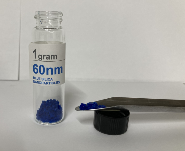 UV-Vis Traceable Silica Nanoparticles